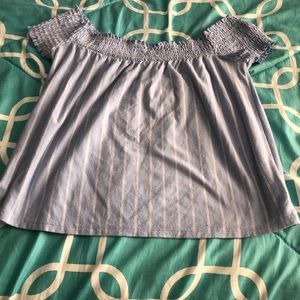 Off the shoulder top